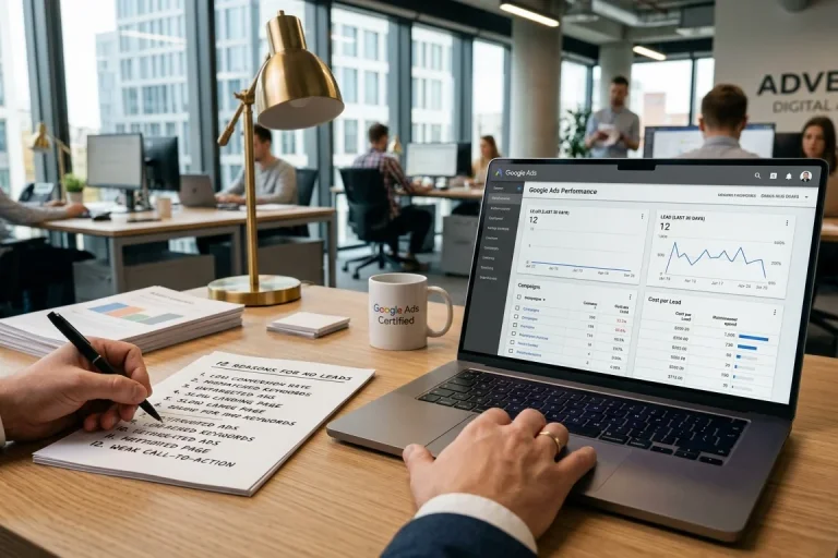 Dlaczego Twoja kampania Google Ads nie przynosi leadów - 12 typowych przyczyn