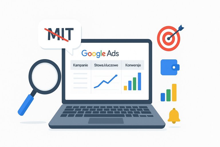 10 najczęstszych mitów o reklamie Google Ads