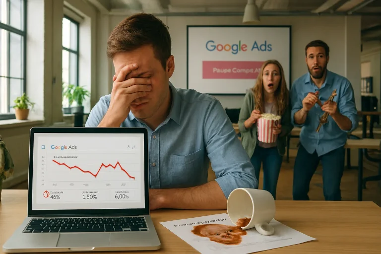 Co się dzieje, gdy przestajesz się reklamować w Google - analiza efektów