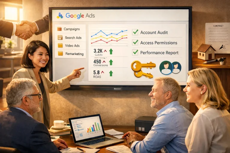 Jak przygotować konto Google Ads do sprzedaży firmy