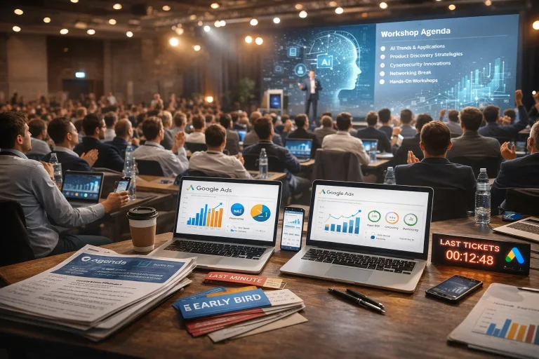 Kampanie Google Ads na wydarzenia i eventy - case study