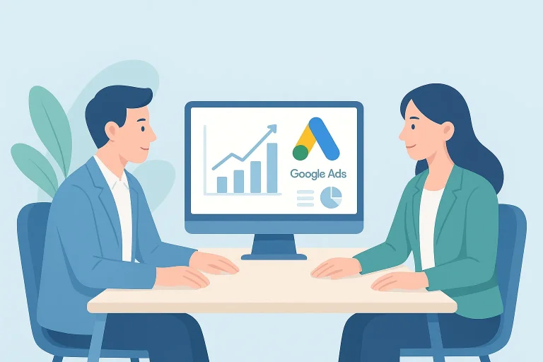 Współpraca z agencją Google Ads na zasadach partnerskich - co to daje