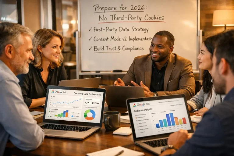 Kampanie Google Ads bez cookies - jak przygotować się na 2026+